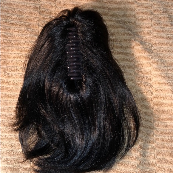 Dark brown hair piece - Picture 2 of 5